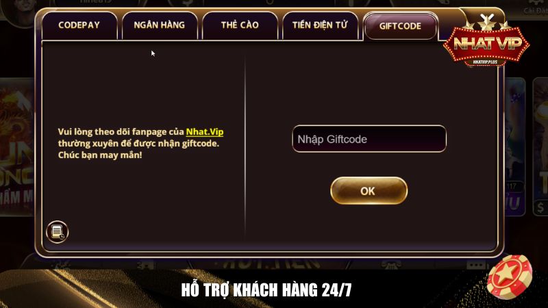 Cổng game luôn hỗ trợ khách hàng 24/7